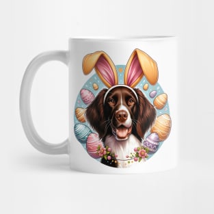 Small Munsterlander Pointer Celebrates Easter with Bunny Ears Mug